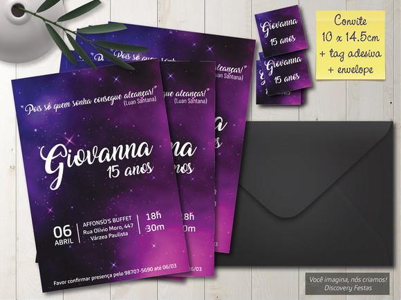 Convite Aniversário 15 Anos