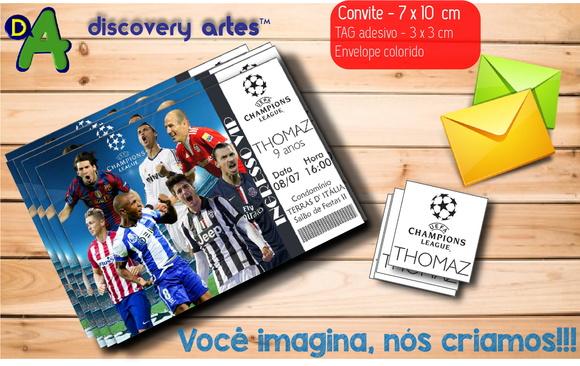 Convite Champions League