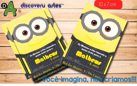 Convite Minions