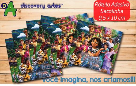 Rótulo Adesivo Sacolinha Encanto