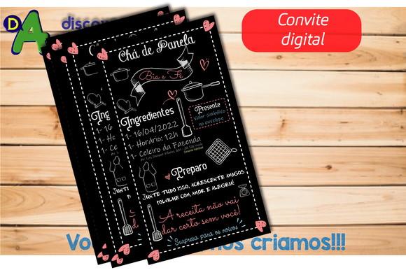 Convite Digital Chá de Panela
