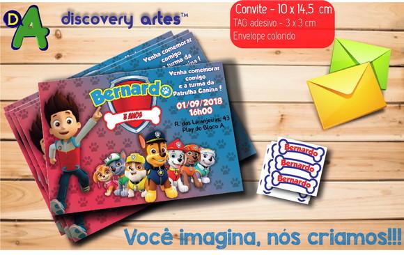 Convite Patrulha Canina