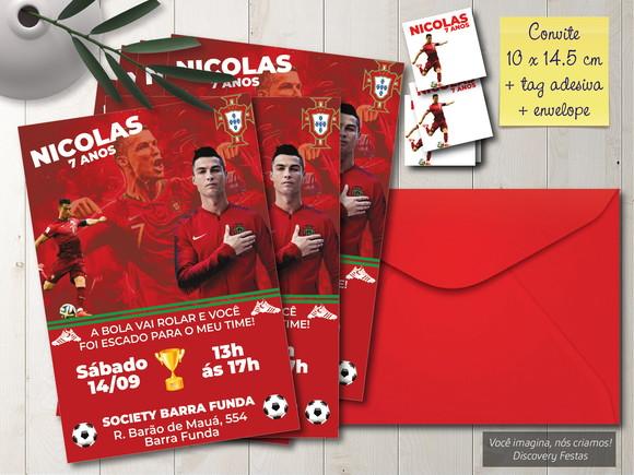 Convite Cristiano Ronaldo