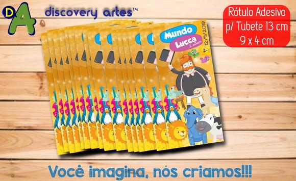 Rótulo Adesivo Tubete Mundo Bita