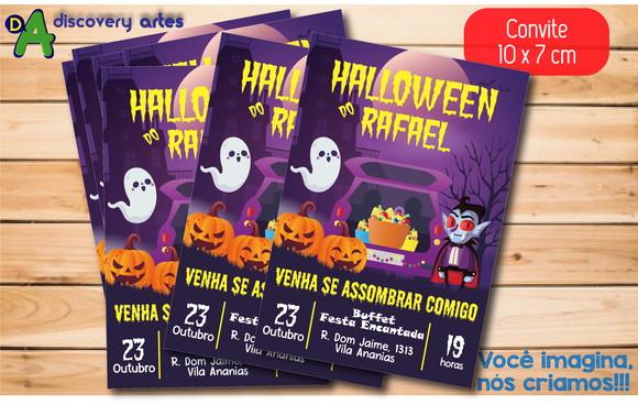 Convite Festa Halloween