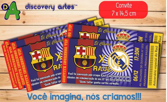 Convite Ingresso Champions League
