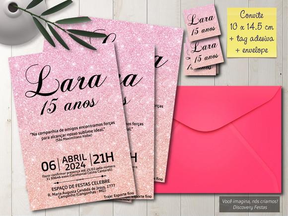 Convite Aniversário 15 Anos