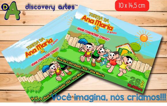 Convite Turma da Monica