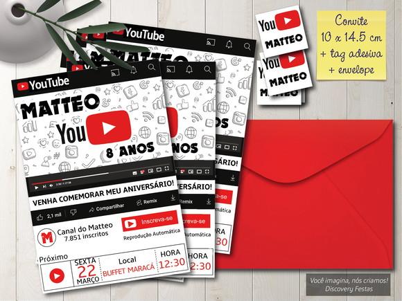 Convite Youtube