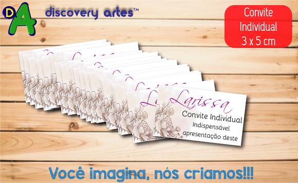 Convite Individual 15 Anos Roxo