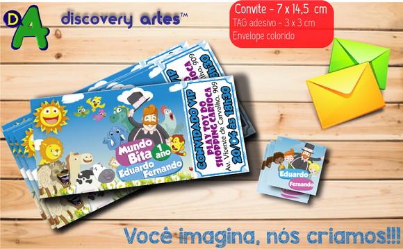 Convite Ingresso Mundo Bita