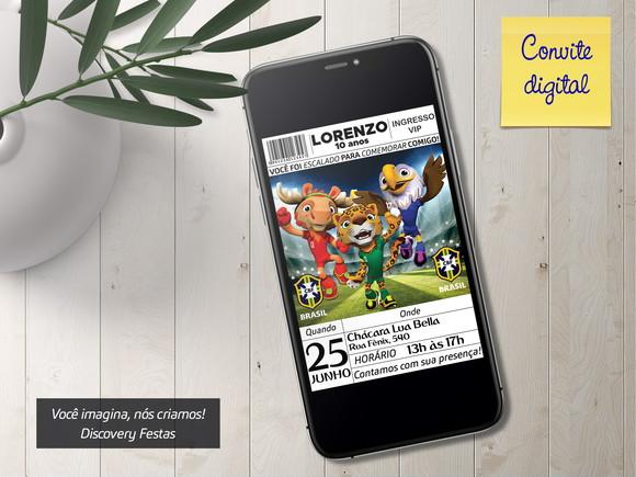 Convite Digital Copa 2026