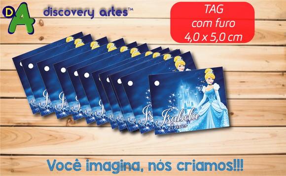 Tag com Furo Cinderela