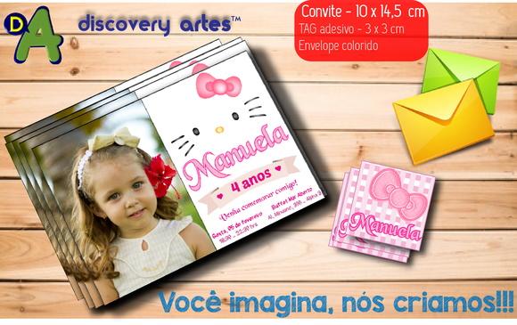 Convite Hello Kitty