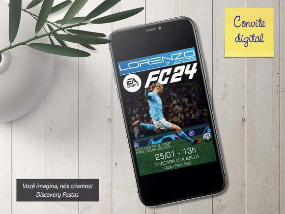 Convite Digital Futebol Fifa 2024