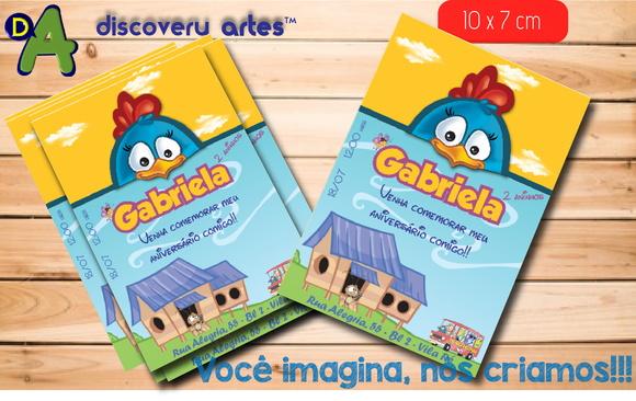 Convite Galinha Pintadinha
