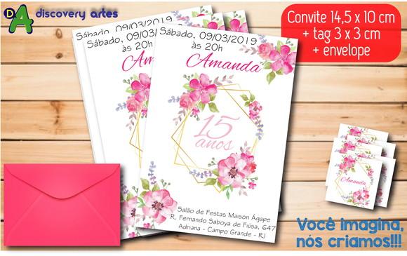 Convite Aniversário 15 Anos