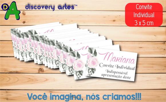 Convite Individual 15 Anos