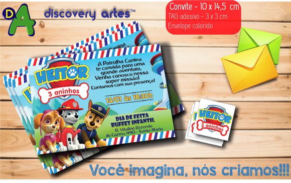 Convite Patrulha Canina
