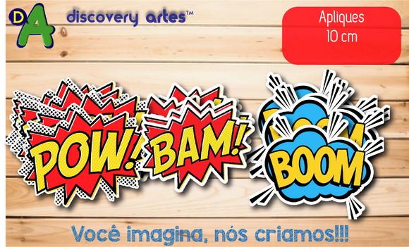 Apliques Super Herois