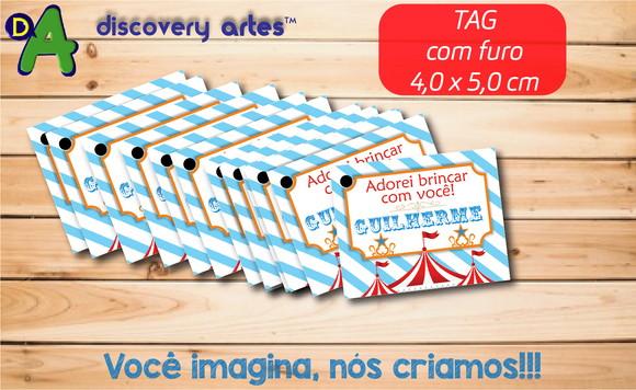 Tag Agradecimento Circo