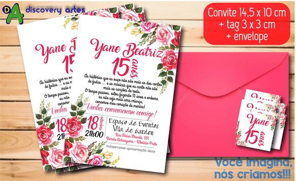 Convite Aniversário 15 Anos
