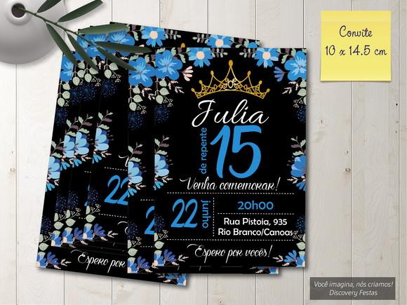 Convite Aniversário 15 Anos