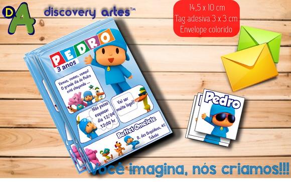 Convite Pocoyo