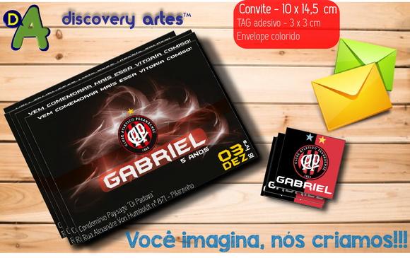 Convite Clube Atletico Paranaense