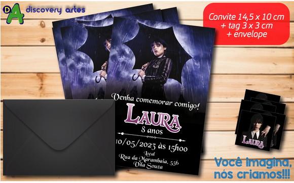 Convite Wandinha