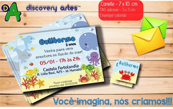 Convite Fundo do Mar