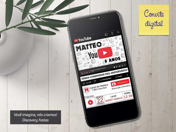 Convite Digital Youtube