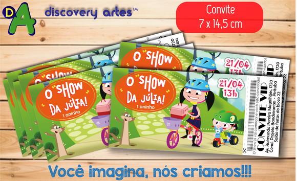 Convite Ingresso Show da Luna