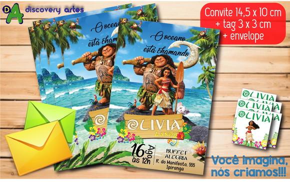 Convite Moana