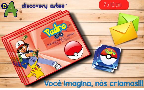 Convite Pokemon