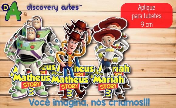 Aplique de Tubete Toy Story