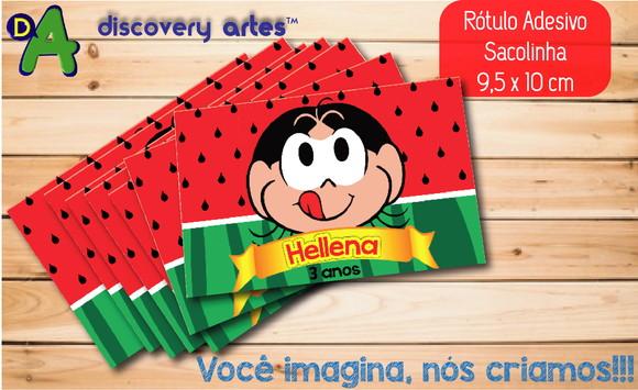 Rótulo Adesivo Sacolinha Magali