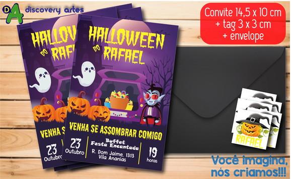 Convite Festa Halloween