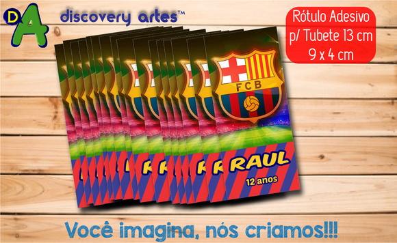 Rótulo Adesivo Tubete Barcelona
