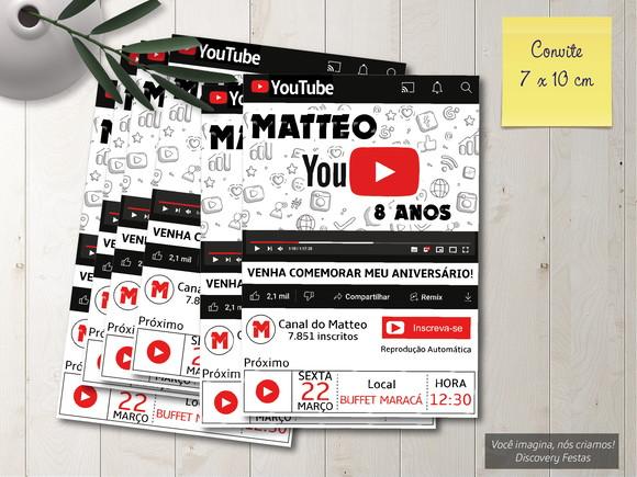 Convite Youtube