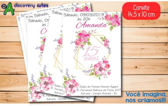 Convite Aniversário 15 Anos