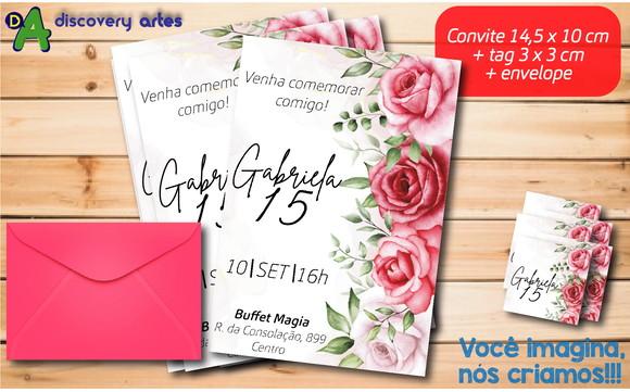 Convite com Rosas