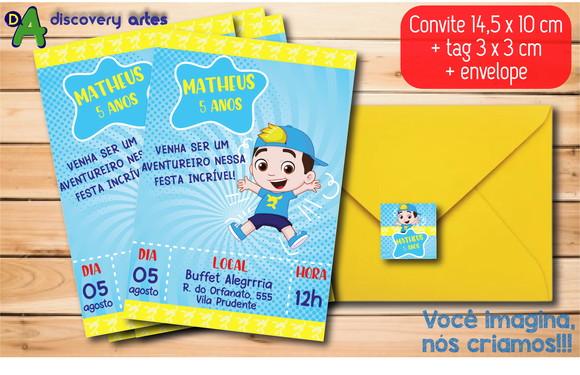 Convite Luccas Neto