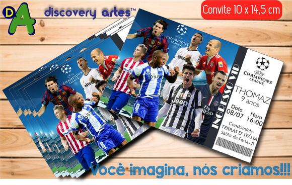Convite Champions League