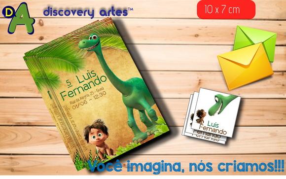 Convite O Bom Dinossauro
