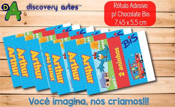 Rótulo Adesivo BIS Galinha Pintadinha