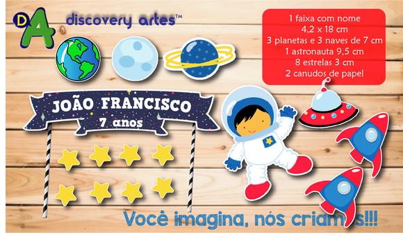 Topper de Bolo Astronauta