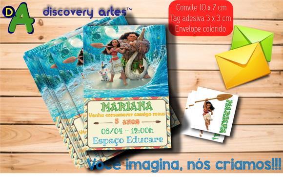 Convite Moana