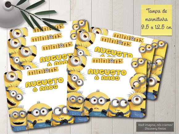 Tampa de Marmitinha Minions