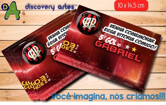 Convite Clube Atletico Paranaense